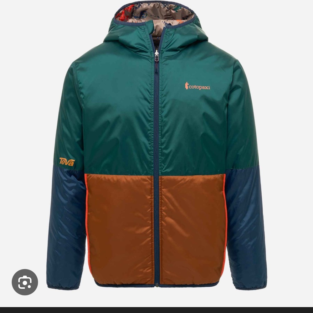Cotopaxi Men's Vibrant Patterned Puffer Jacket